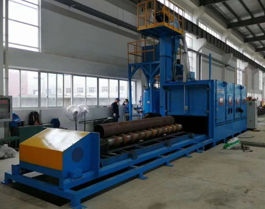 四川喷砂机在管道除锈中的现场施工应用