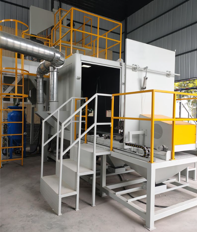 四川全自动喷砂机 实现无人化高效生产